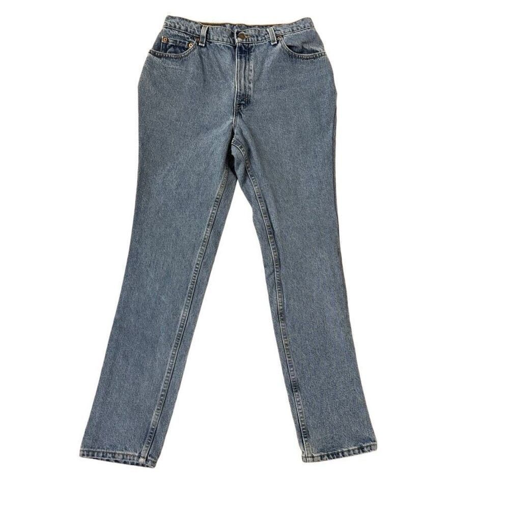 Levi’s 550 Relaxed Fit Tapered Leg Jeans Size 12 Reg M Mom Jeans Late 90s Vtg